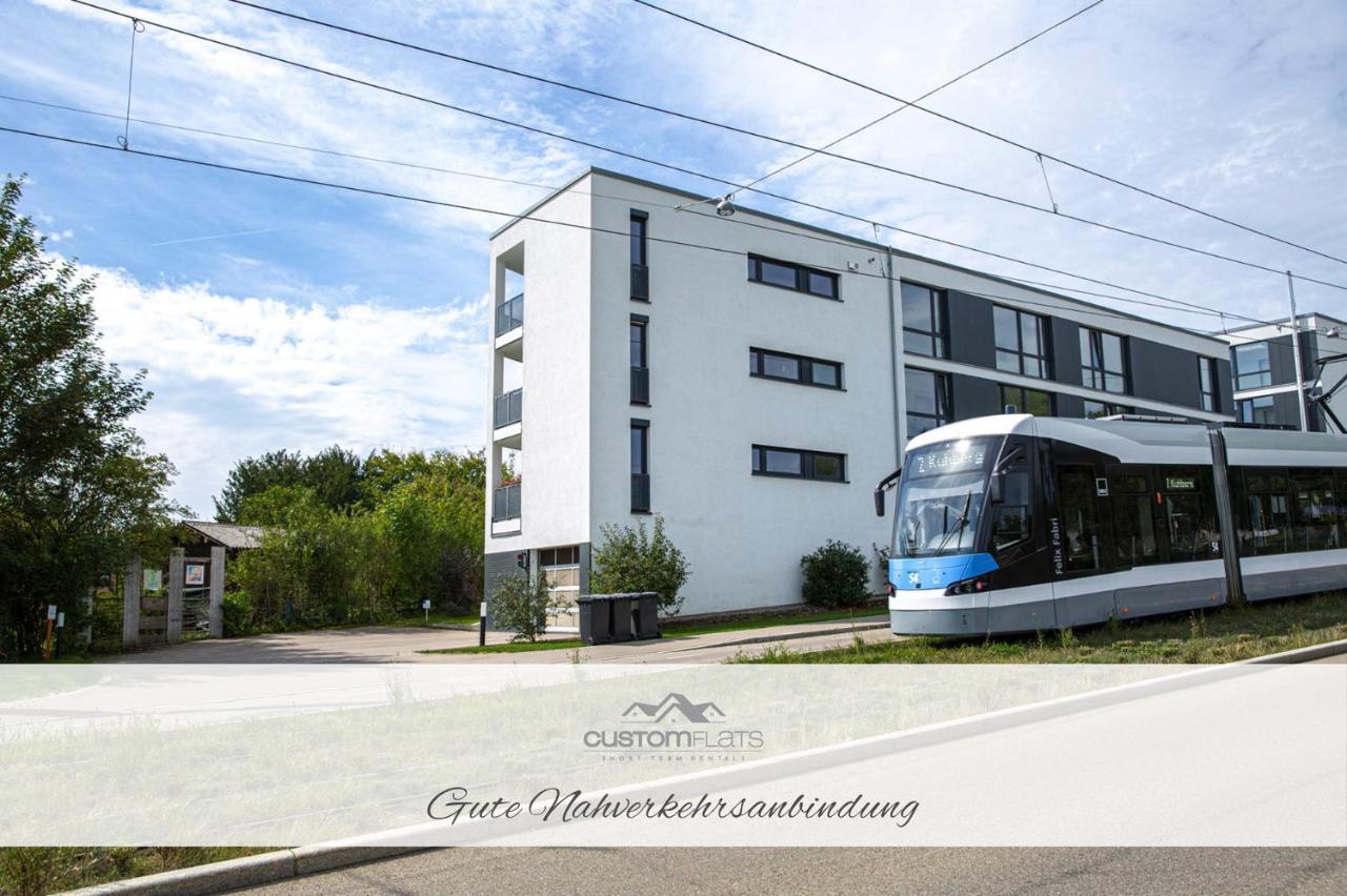 Appartement Customflats - Tiefgarage - Terrasse - Uninaehe à Ulm Extérieur photo
